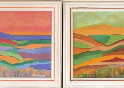 Sussex scenes, colourful interpretations ofthe 4 seasons
